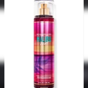 Bath & Body Works Malibu Heat Fragrance Mist - Pink and Gold